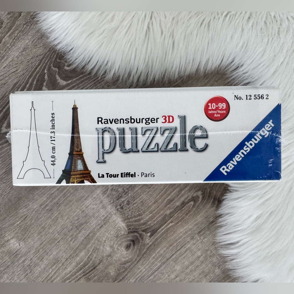 🌟 Ravensburger 3D Puzzle Building Eiffel Tower - 216 Pieces - Picture 4 of 7